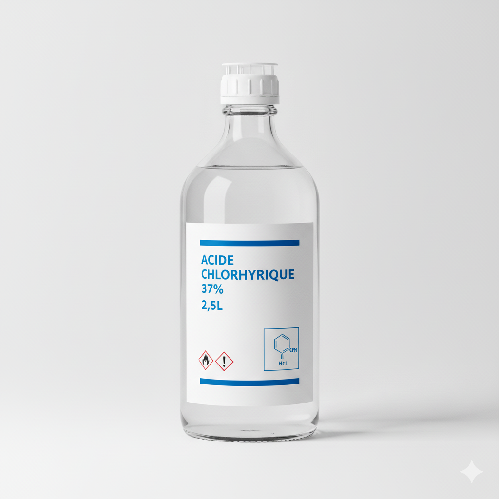 Acide Chlorhydrique 37% 2,5L