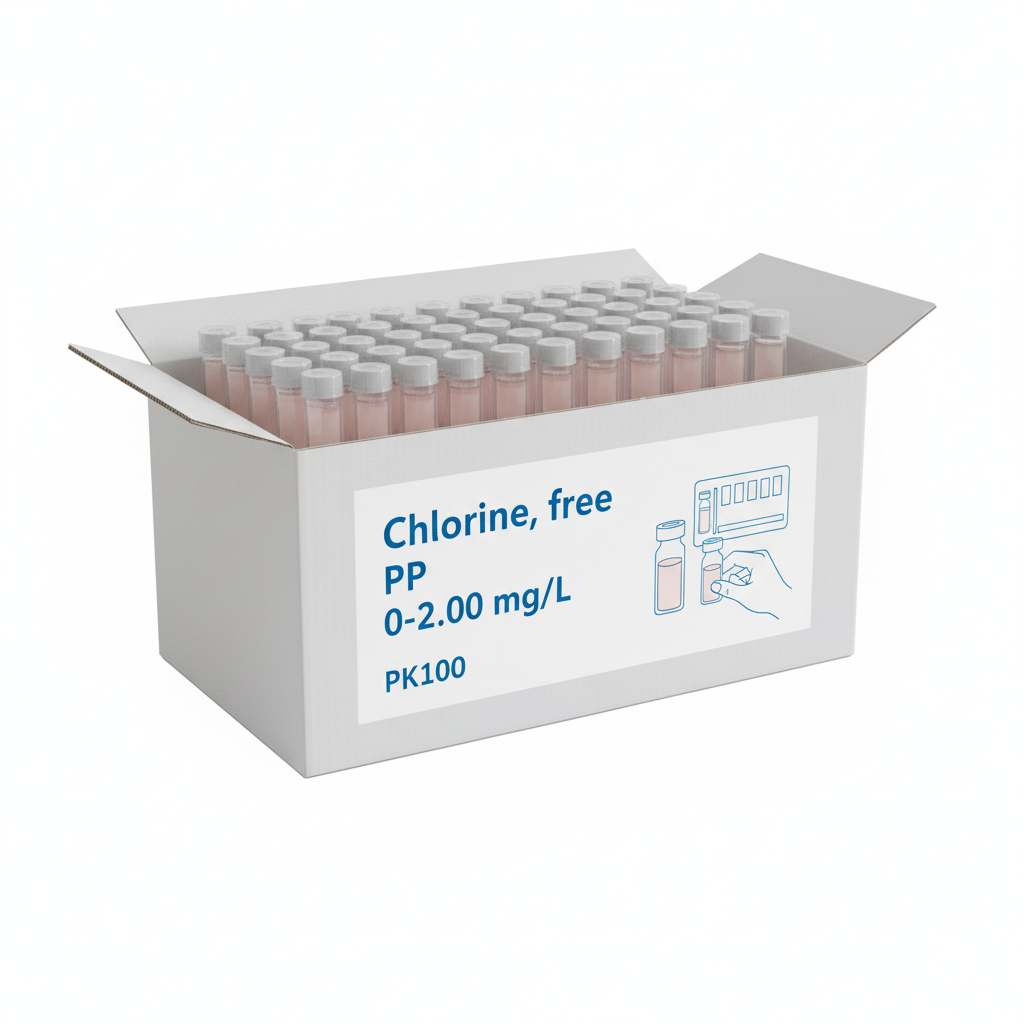 Chlorine Free PP 0-2.00 mg/L PK100