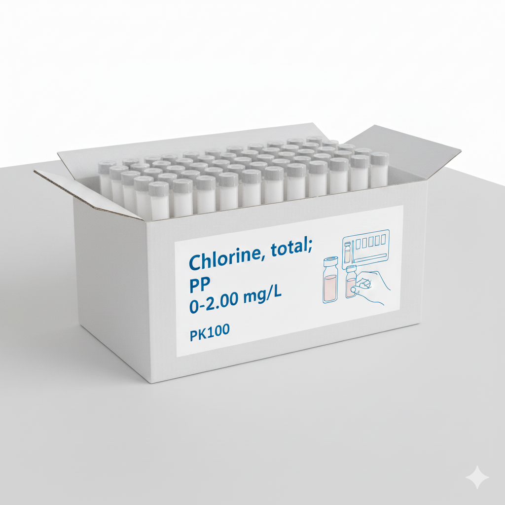 Chlorine Total PP 0-2.00 mg/L PK100